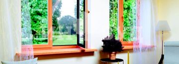 Деревянные панорамные окна – высокий стиль, оригинальное решение