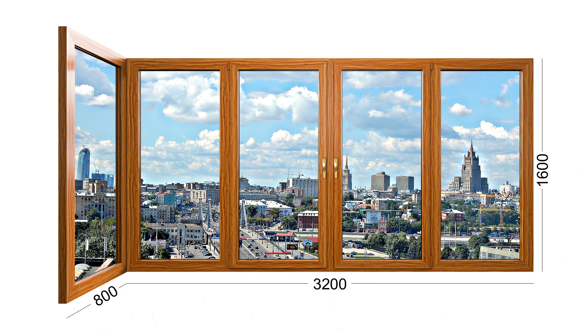 Конструкция деревянного окна для домов серий ii-18/9 панельных и многоквартирных. Фото.